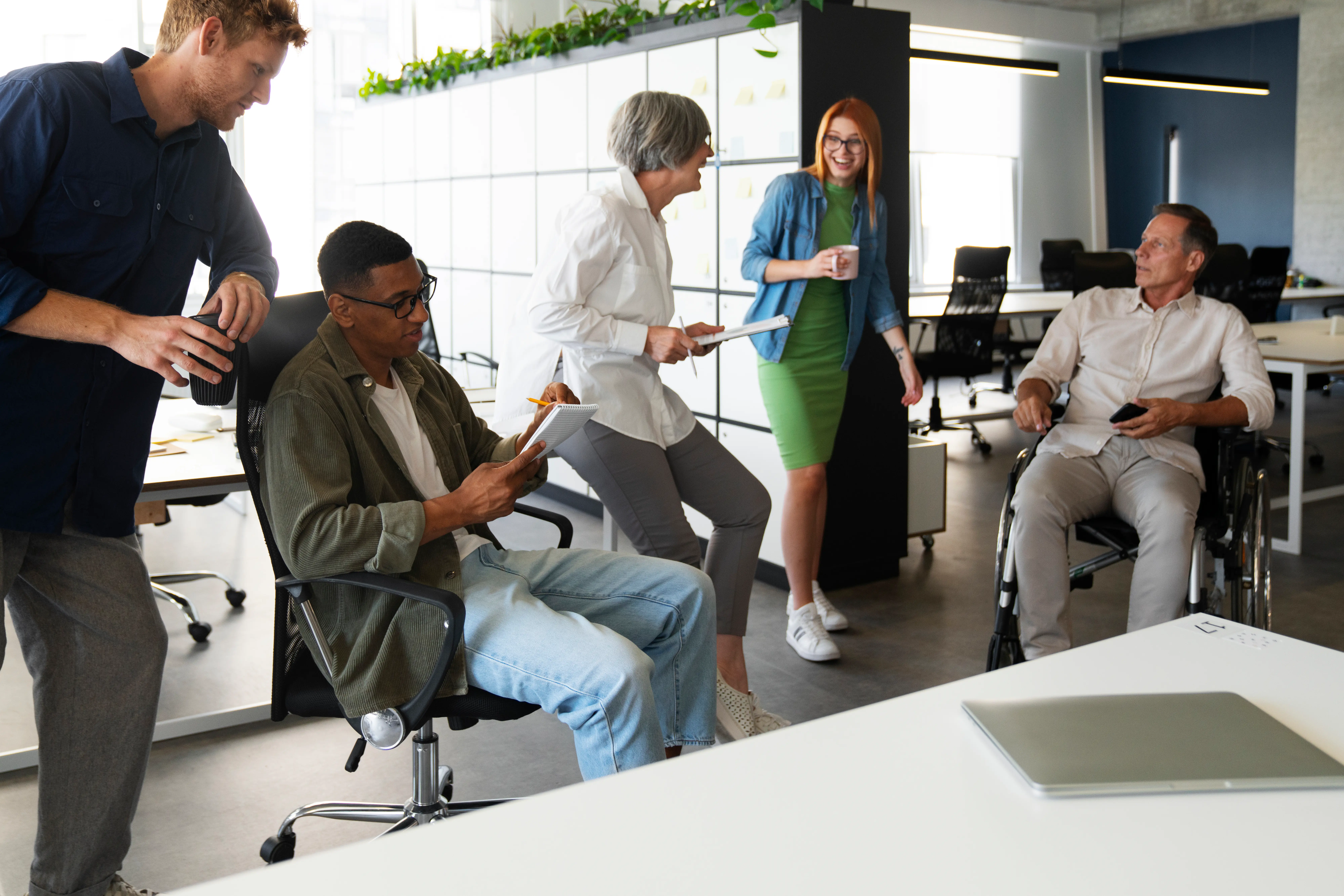 Ambiente de Trabajo Positivo y Colaborativo