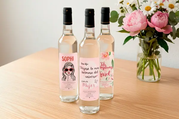 piscos personalizados para mujeres
