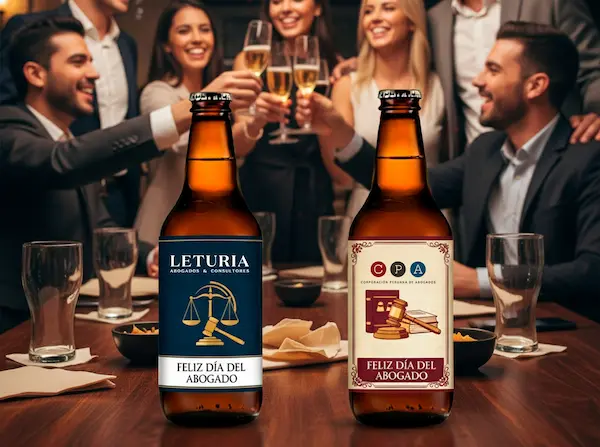 cervezas como regalos para abogados