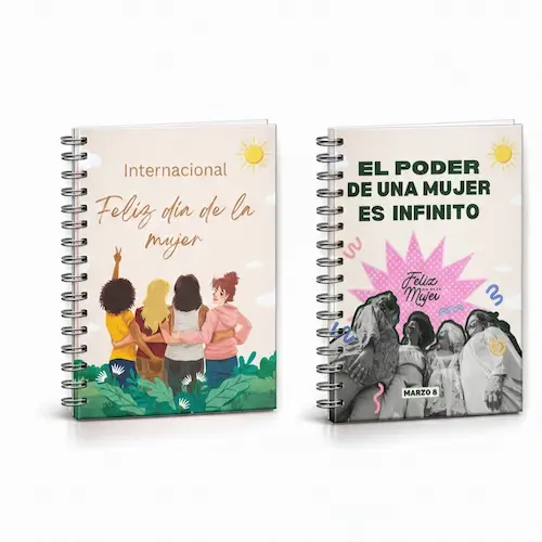agendas personalizadas para mujeres - Regalos Corporativos para el Dia de la mujer