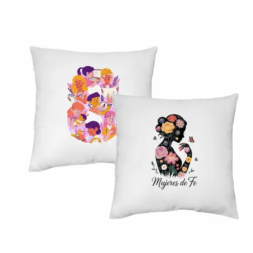 almohadas personalizadas para mujeres - Regalos Corporativos para el Dia de la mujer