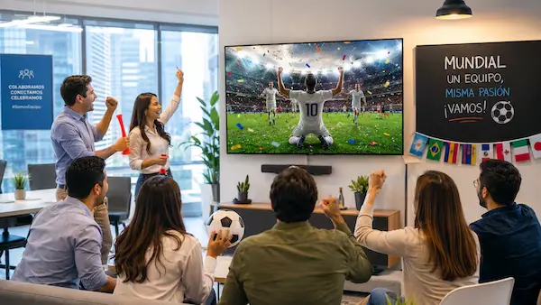 FIFA mundial 2026 Cómo las empresas pueden vivir la pasión del fútbol junto a sus colaboradores
